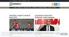 Desktop Screenshot of futbolprimera.es